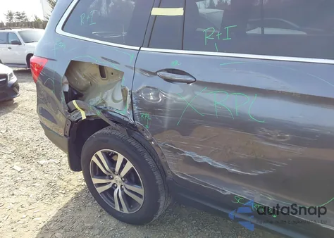 2017 Honda Pilot Ex-L from USA, damaged, VIN 5FNYF6H67HB014164